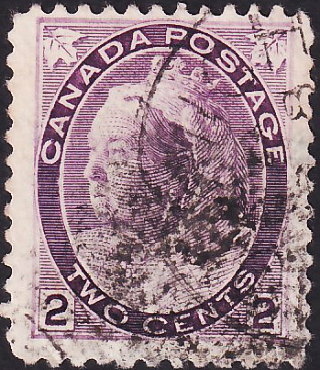  1898  . Queen Victoria 2 c .  2,25 . (1)